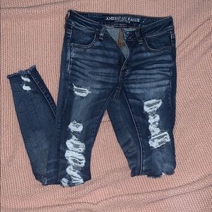 Ripped American Eagle jeans